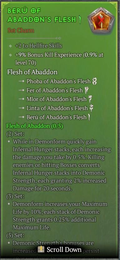 BUY BERU OF ABADDON'S FLESH 1S#3312-3-Diablo 4 Items
