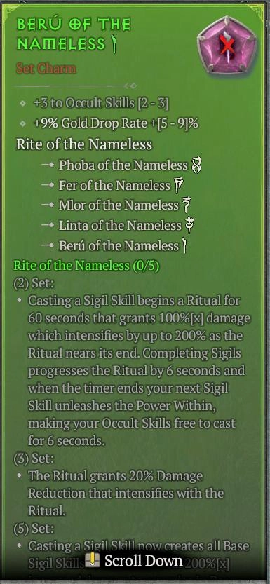 BUY BERU OF THE NAMELESS 56-3S#3938-Diablo 4 Items