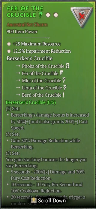 BUY FER OF THE CRUCIBLE 2S#31582-Diablo 4 Items