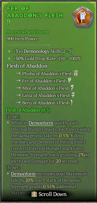 BUY FER OF ABADDON'S FLESH 3S#3938-12-Diablo 4 Items