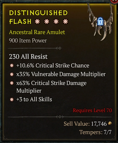BUY DISTINGUISHED FLASH #0918-Diablo 4 Items
