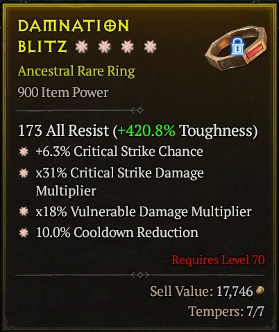 BUY DAMNATION BLITZ #0918-2-Diablo 4 Items