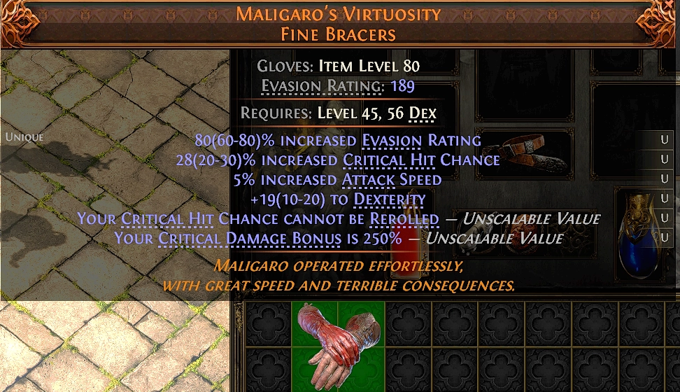 Auaauumaligaro'Svirtuosity Fine Bracers#355519