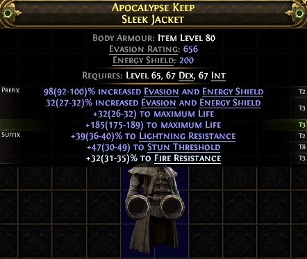 Apocalypse Keep Sleek Jacket#939999
