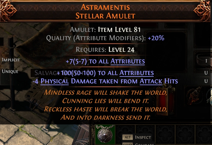 Astramentis Stellar Amulet#526027