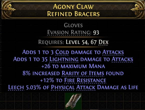 AGONY CLAW REFINED BRACERS-1