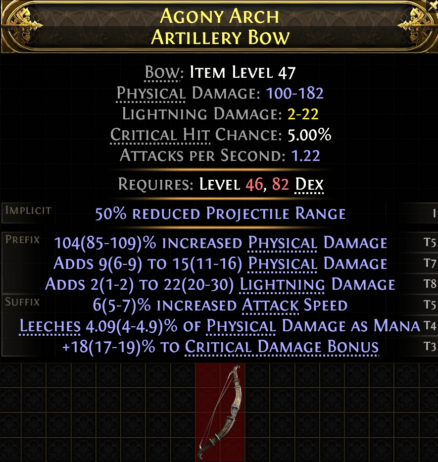 AGONY ARCH ARTILLERY BOW-1
