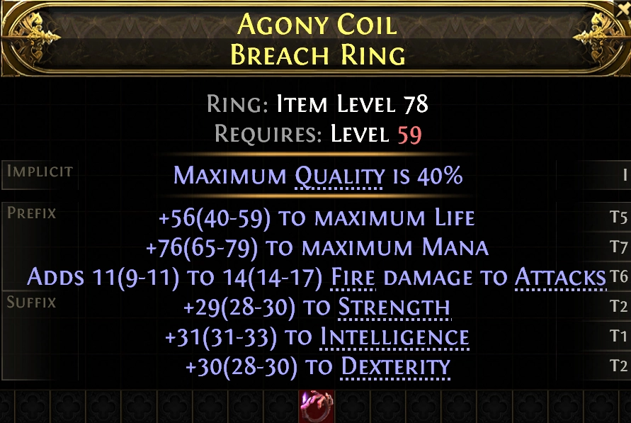 AGONY COIL BREACH RING-1