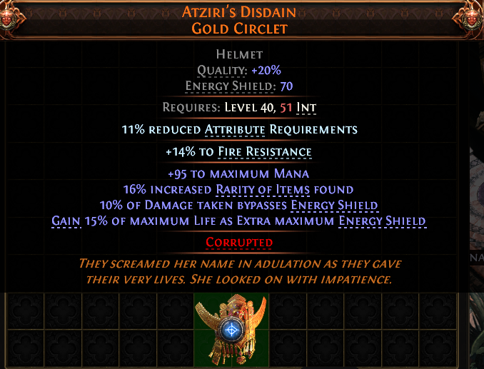 ATZIRI'S DISDAIN GOLD CIRCLET-3
