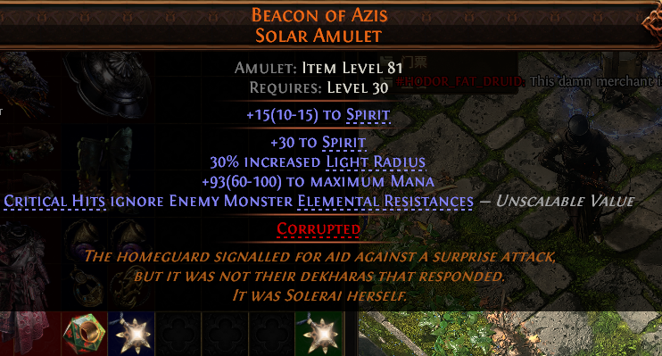 BEACON OF AZIS SOLAR AMULET-12