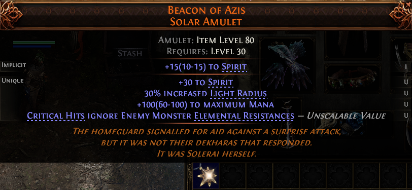BEACON OF AZIS SOLAR AMULET-1
