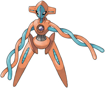 Deoxys (Normal Forme) artwork by Ken Sugimori